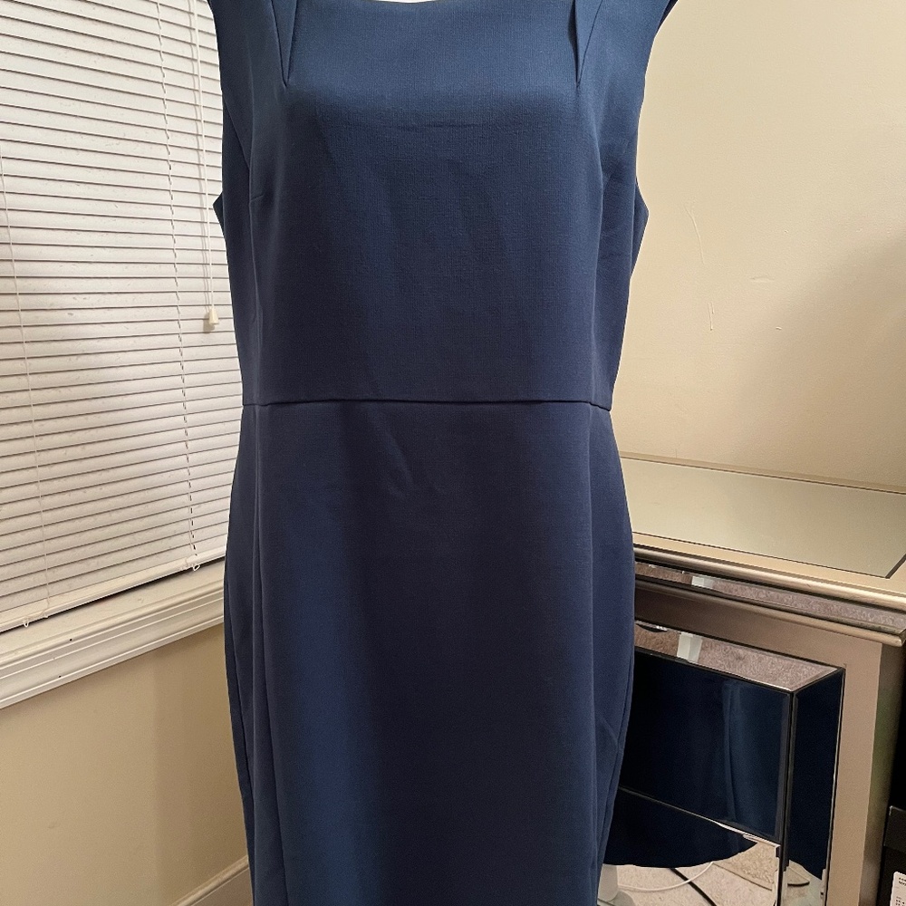 New! Ann Taylor Square Neck Dress